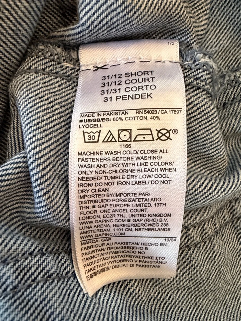 Gap Wide-Leg Midrise Jeans - Picture 5 of 6